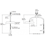 Kohler K-26303T-BL STATEMENT 經典兩路淋浴臂連支架 | 霧黑色